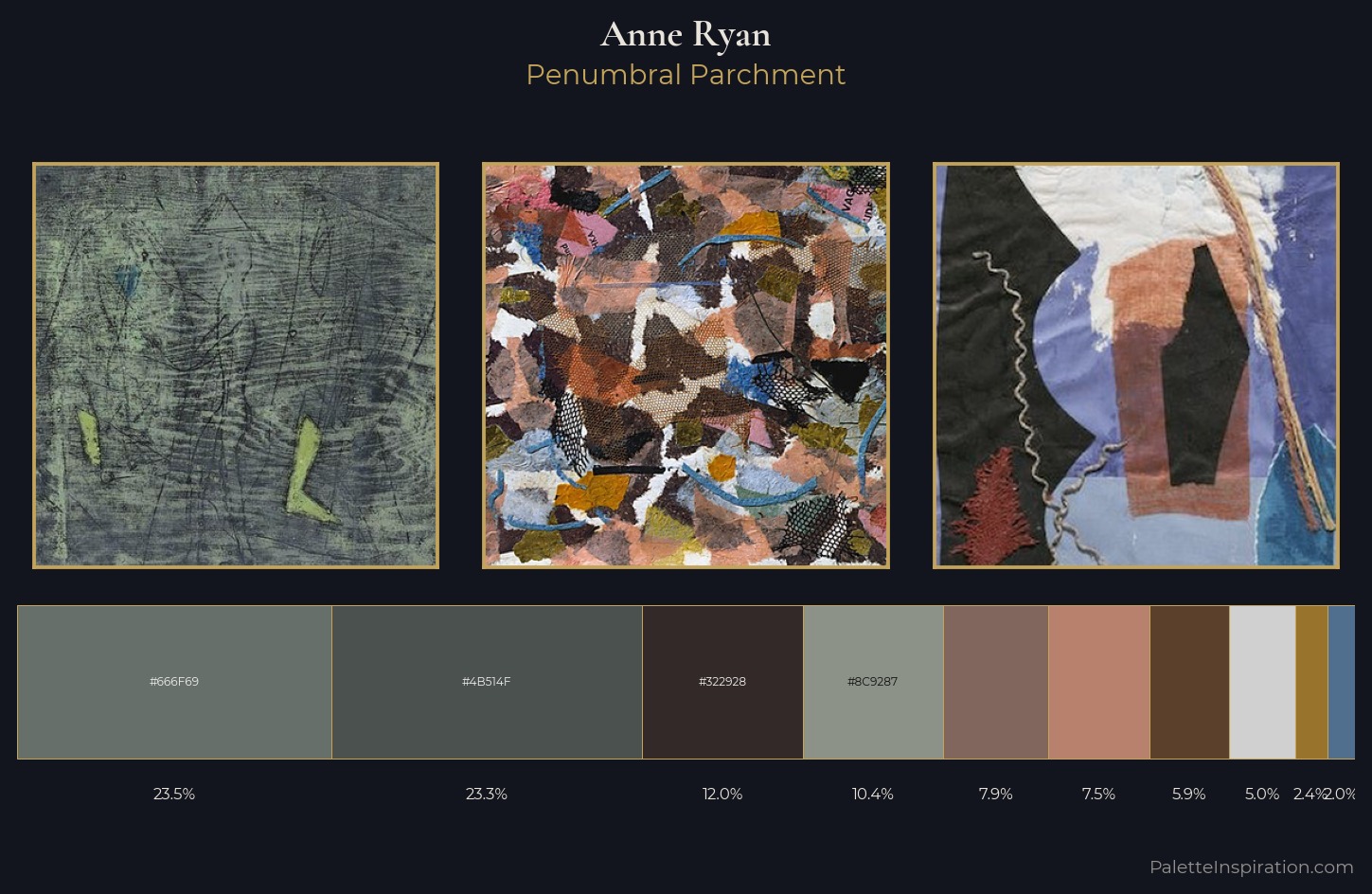 Anne Ryan Palette 5 — Penumbral Parchment