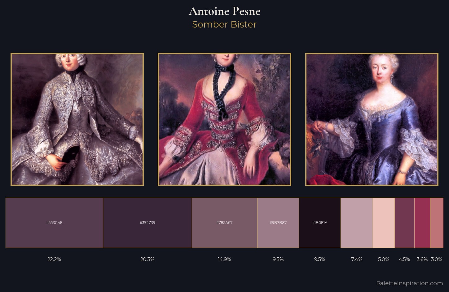 Antoine Pesne Palette 3 — Somber Bister
