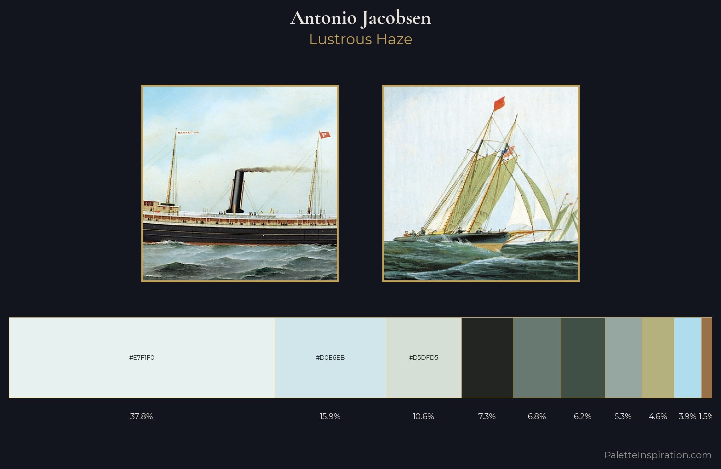 Antonio Jacobsen Palette 1 — Lustrous Haze