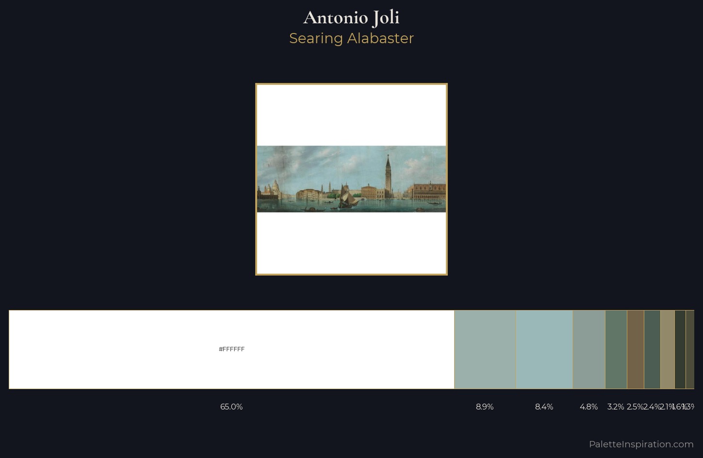 Antonio Joli Palette 2 — Searing Alabaster