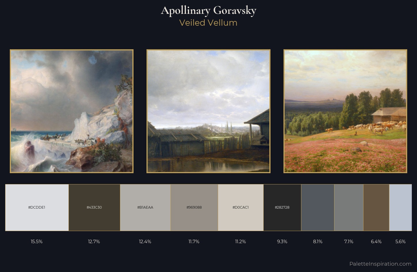 Apollinary Goravsky Palette 1 — Veiled Vellum