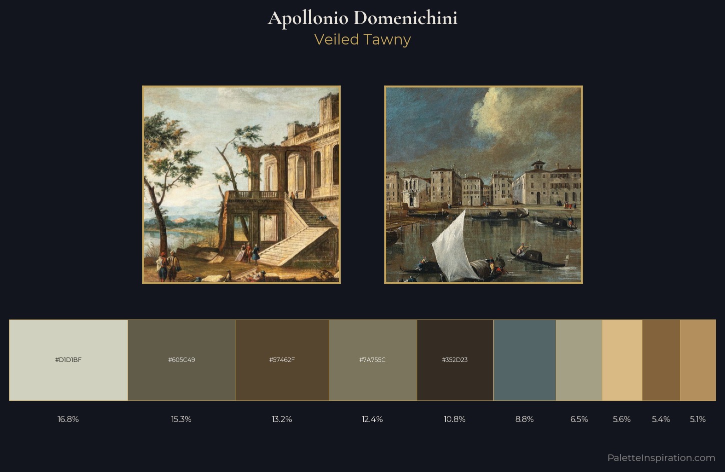 Apollonio Domenichini Palette 2 — Veiled Tawny