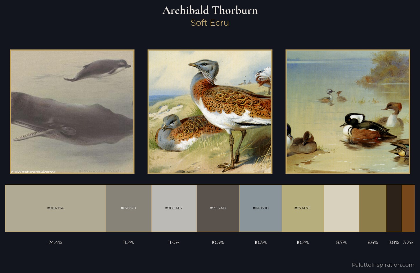 Archibald Thorburn Palette 3 — Soft Ecru