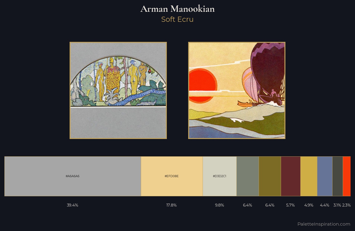 Arman Manookian Palette 3 — Soft Ecru