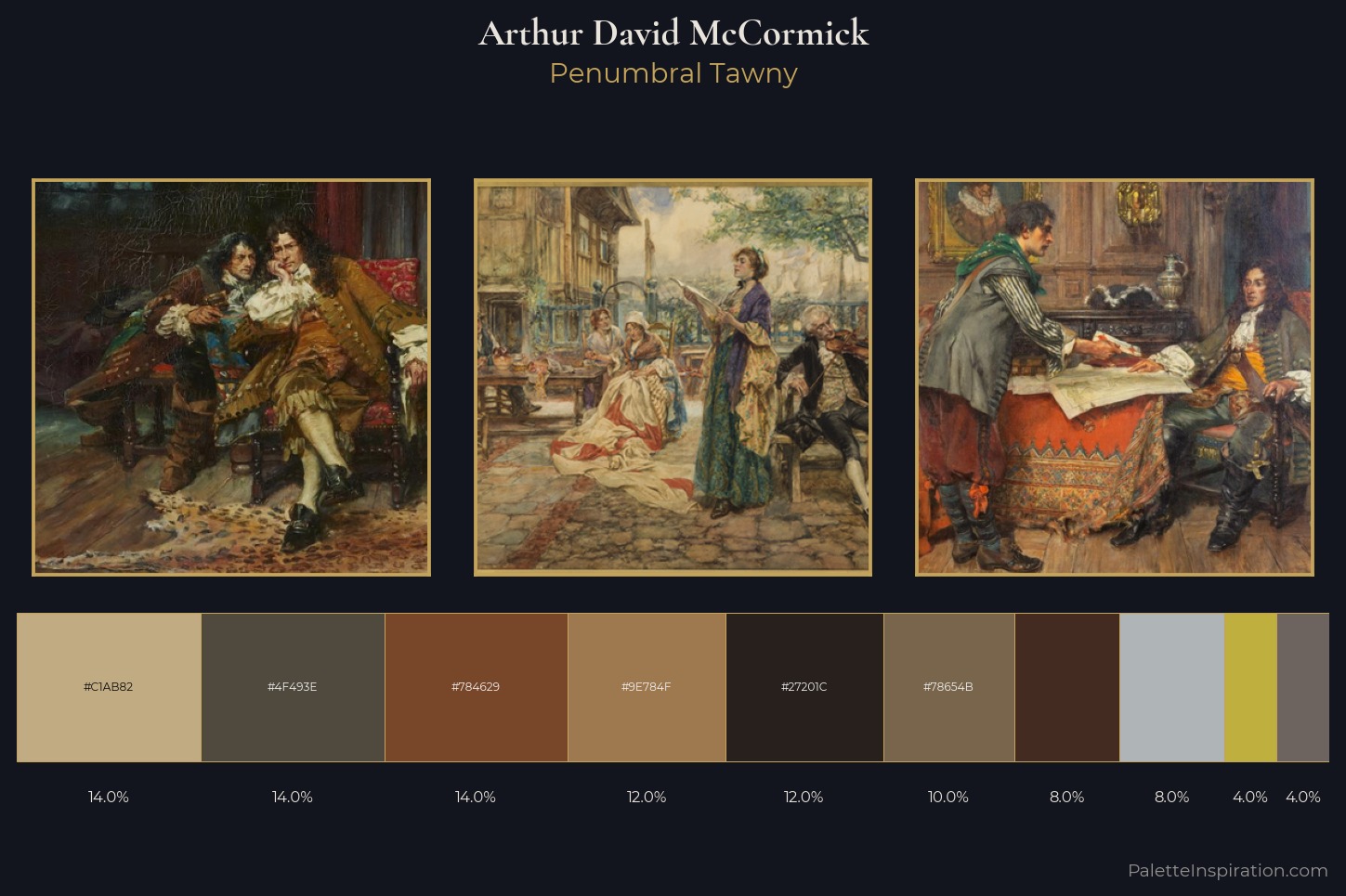 Arthur David McCormick Master Palette — Penumbral Tawny