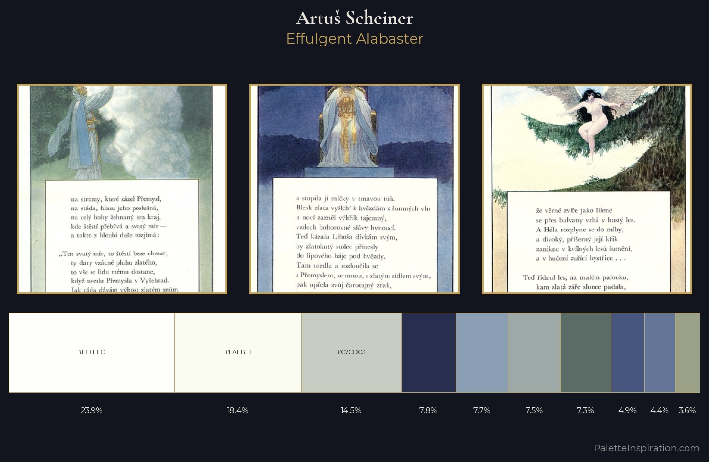 Artu Scheiner Palette 1 — Effulgent Alabaster