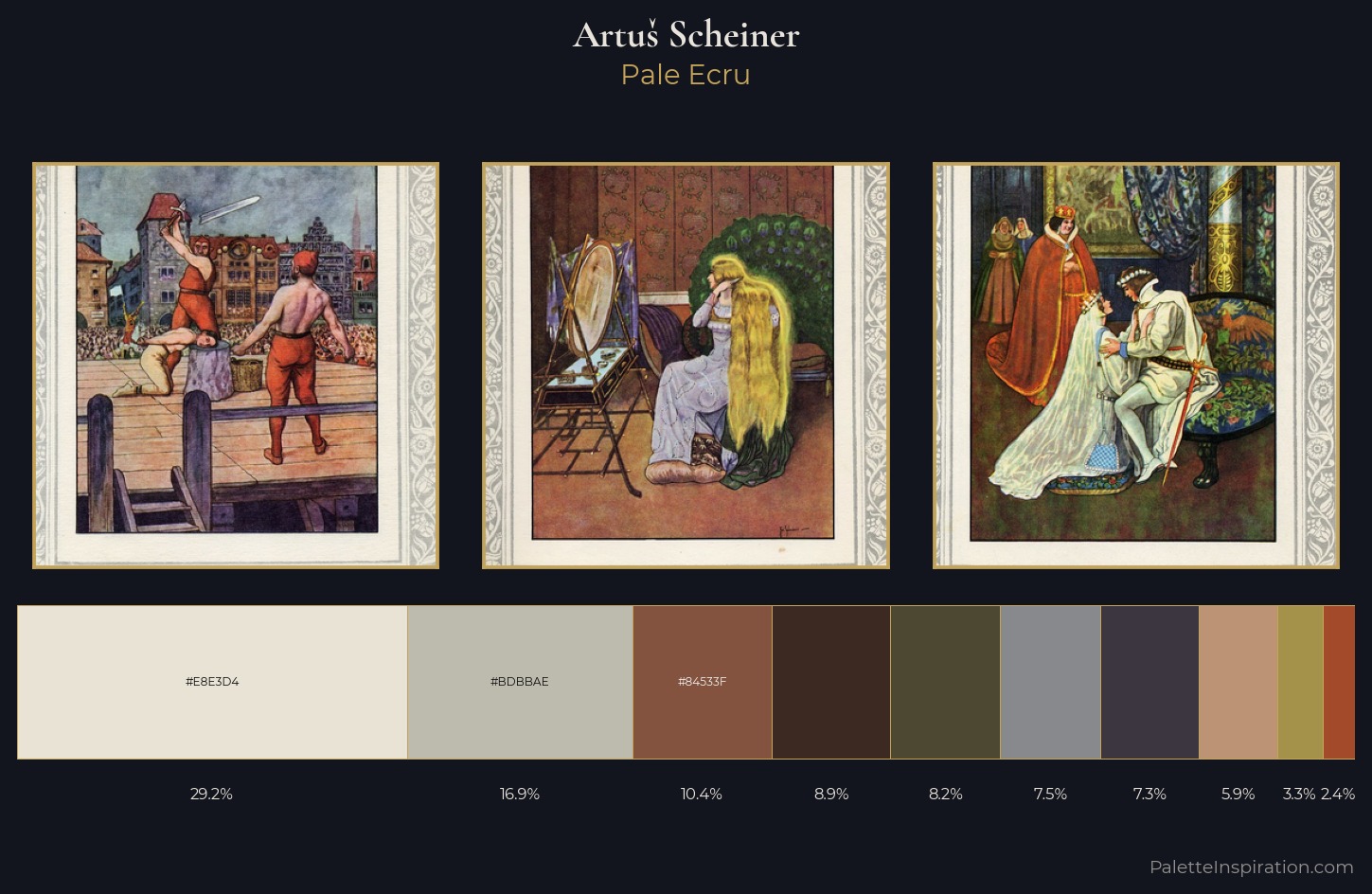 Artu Scheiner Palette 5 — Pale Ecru
