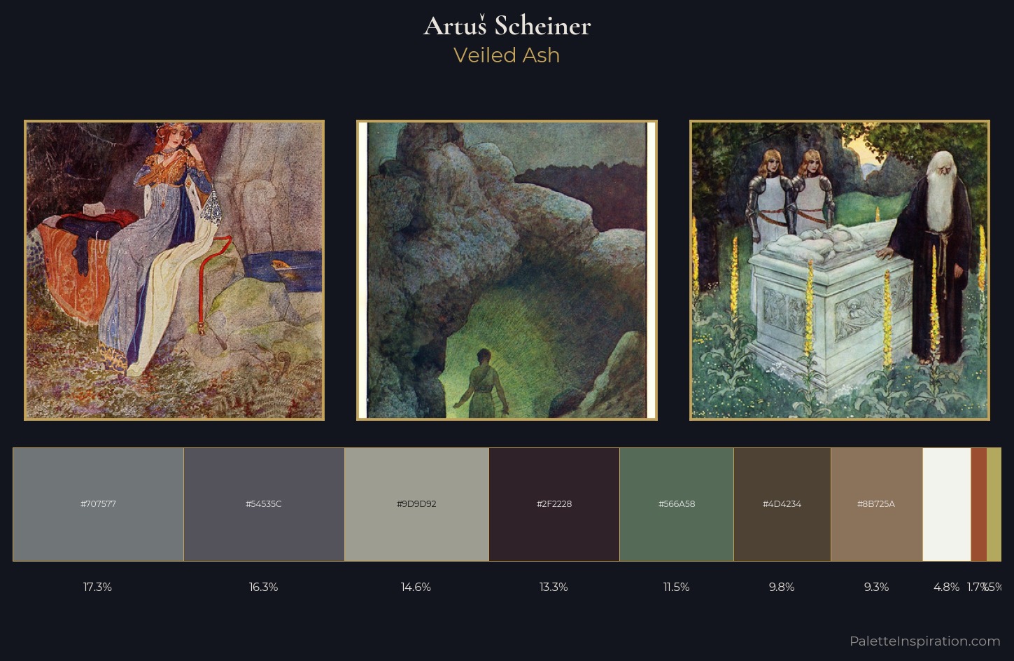 Artu Scheiner Palette 8 — Veiled Ash