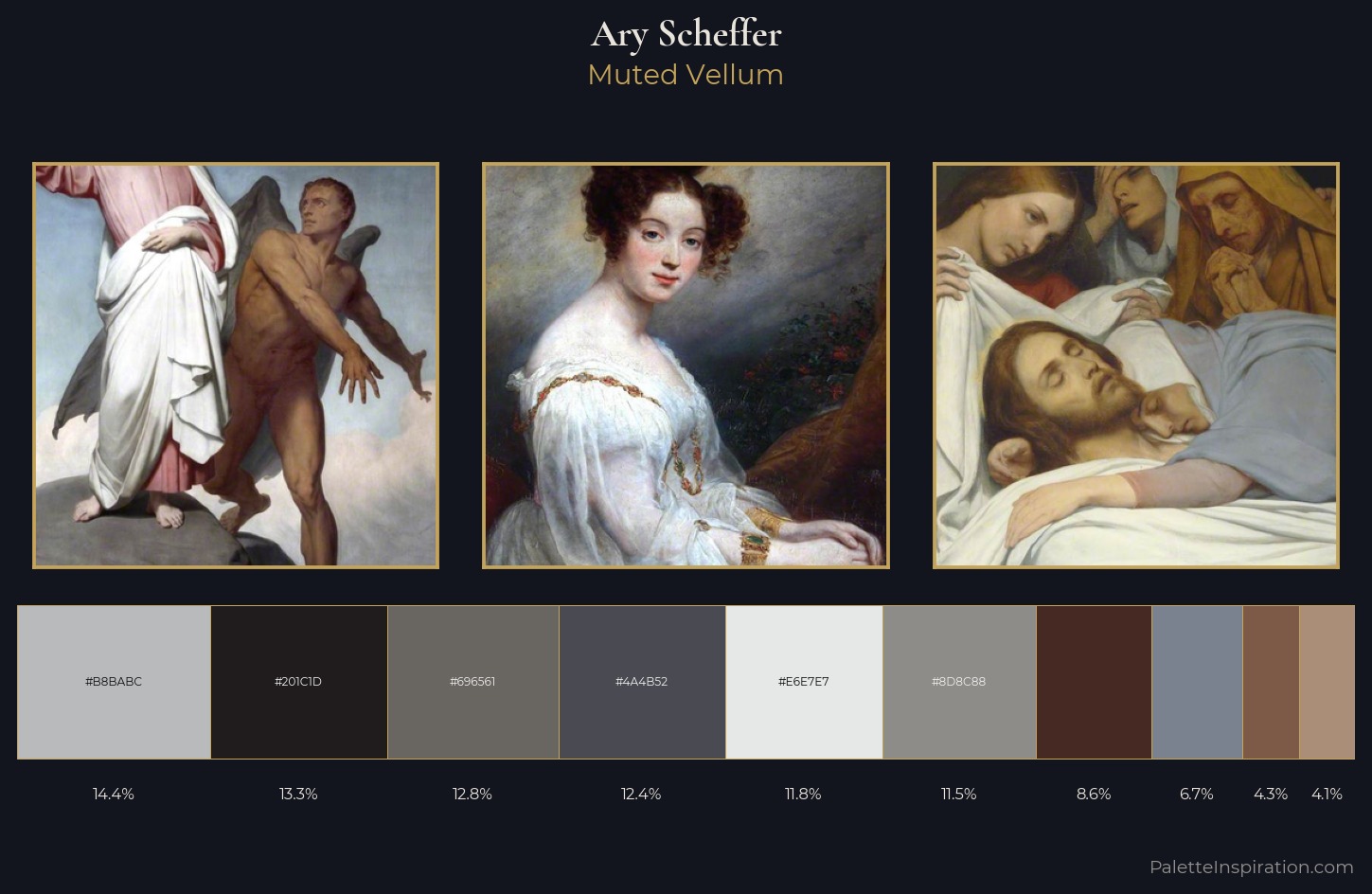 Ary Scheffer Palette 2 — Muted Vellum
