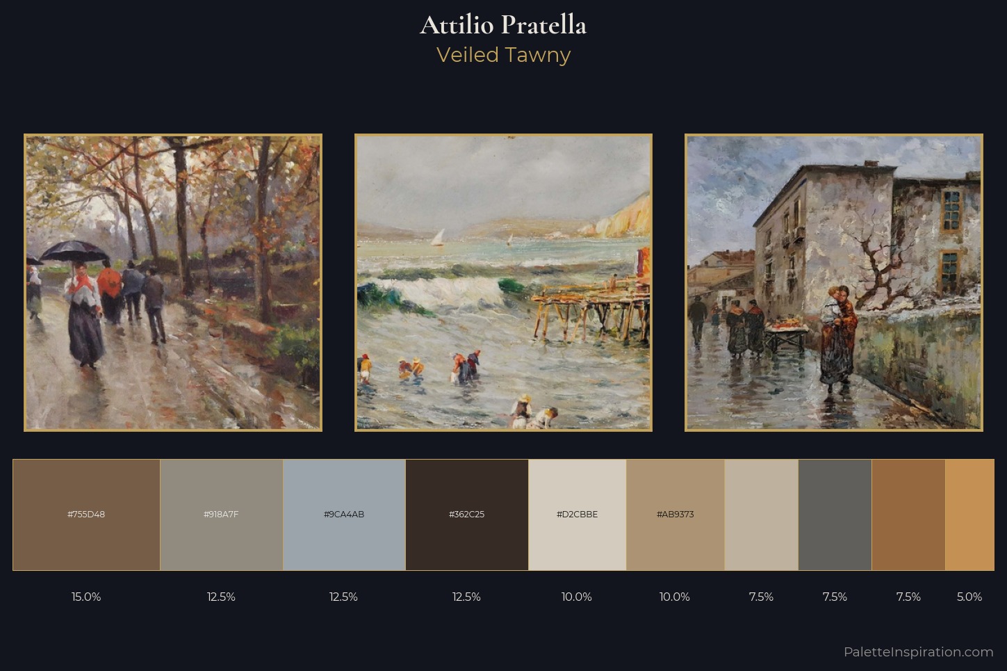 Attilio Pratella Master Palette