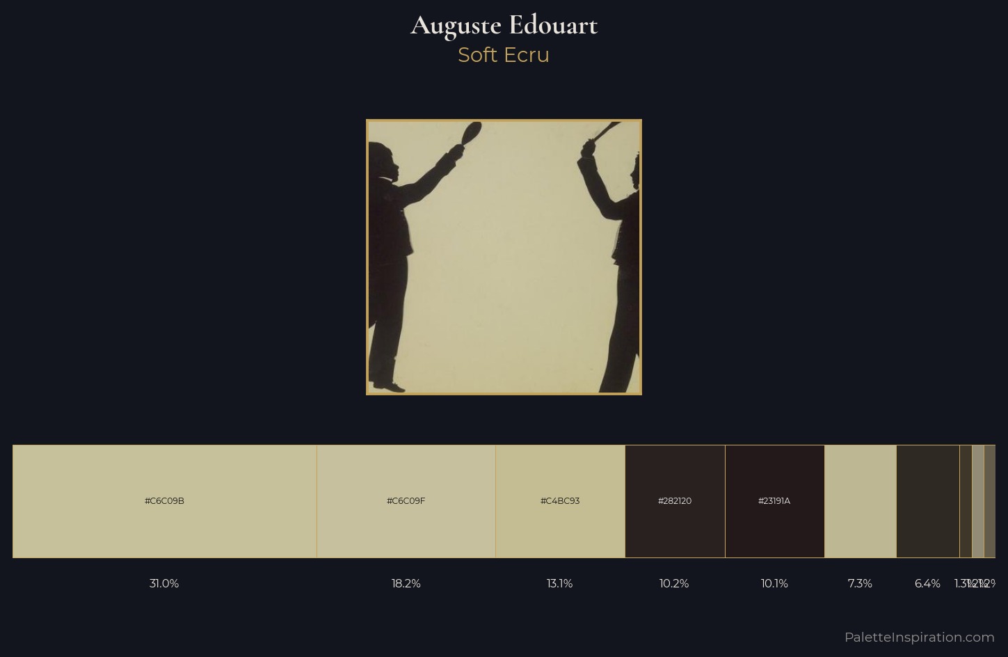 Auguste Edouart Palette 3 — Soft Ecru