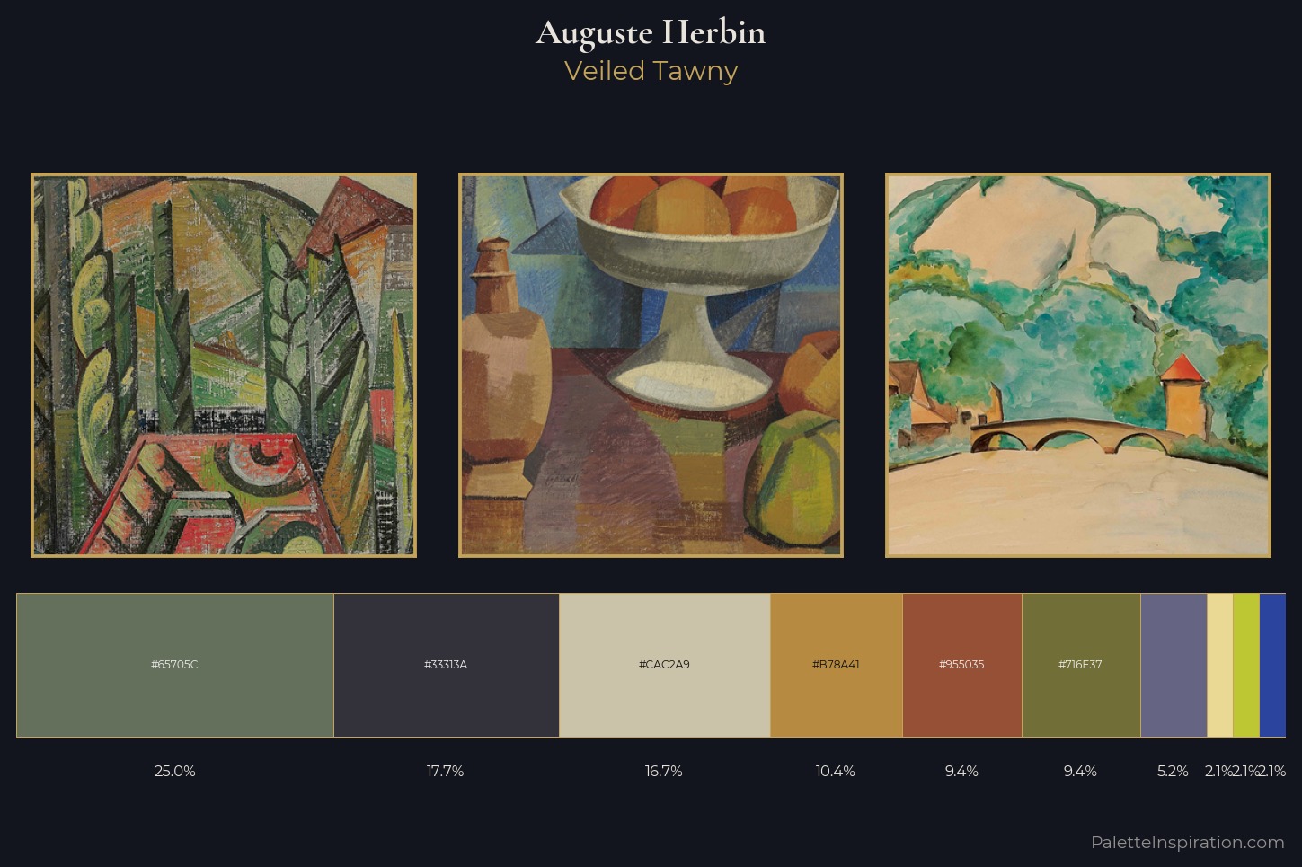 Auguste Herbin Master Palette