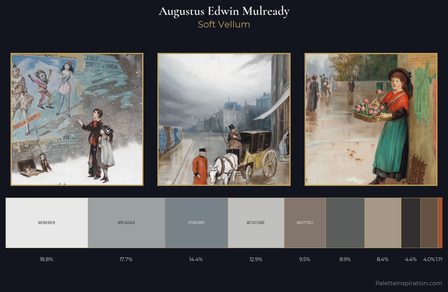 Augustus Edwin Mulready Palette 1 — Soft Vellum