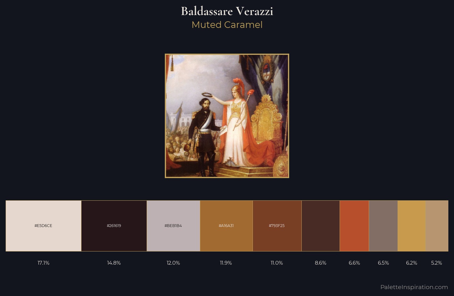 Baldassare Verazzi Palette 2 — Muted Caramel