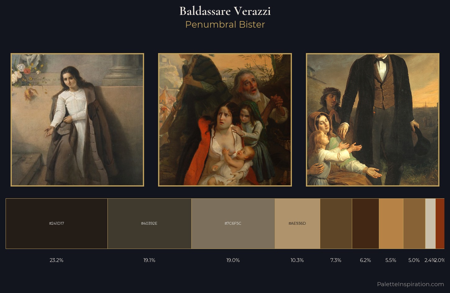 Baldassare Verazzi Palette 5 — Penumbral Bister