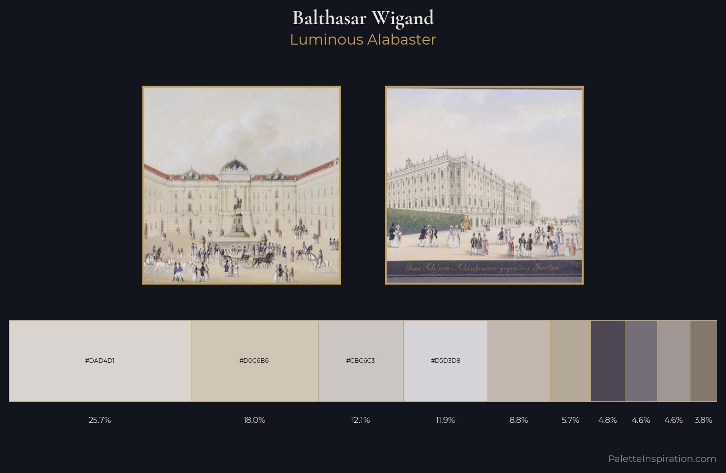 Balthasar Wigand Palette 2 — Luminous Alabaster