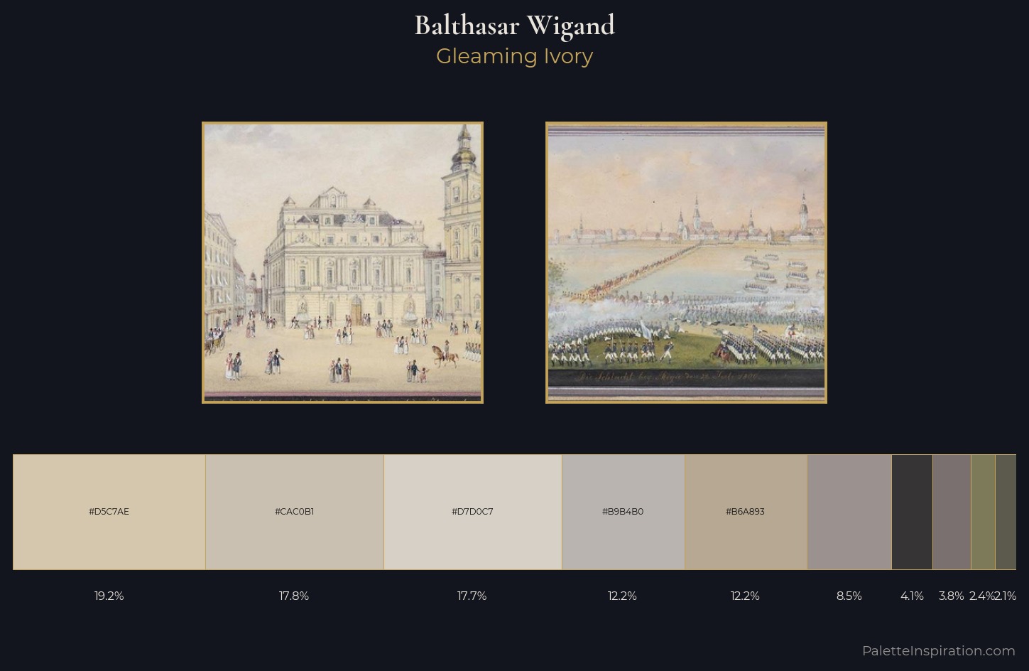 Balthasar Wigand Palette 4 — Gleaming Ivory