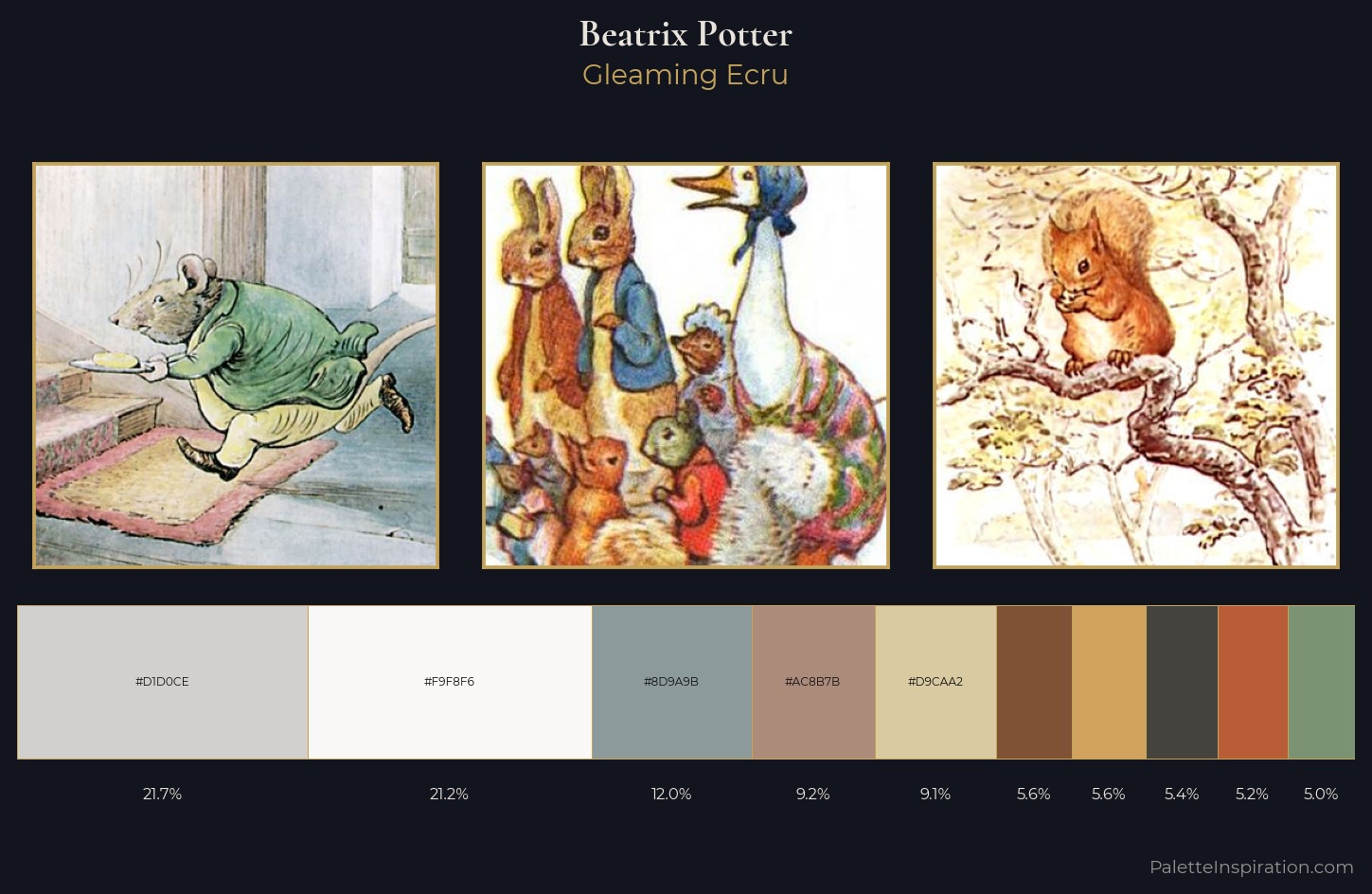 Beatrix Potter Palette 2 — Gleaming Ecru