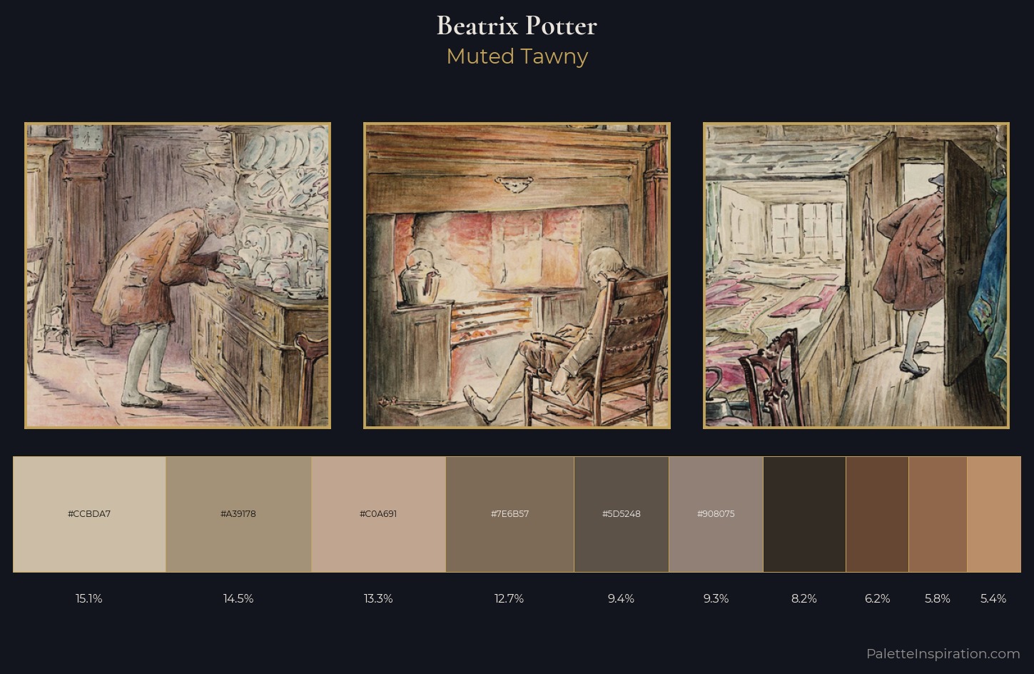 Beatrix Potter Palette 5 — Muted Tawny
