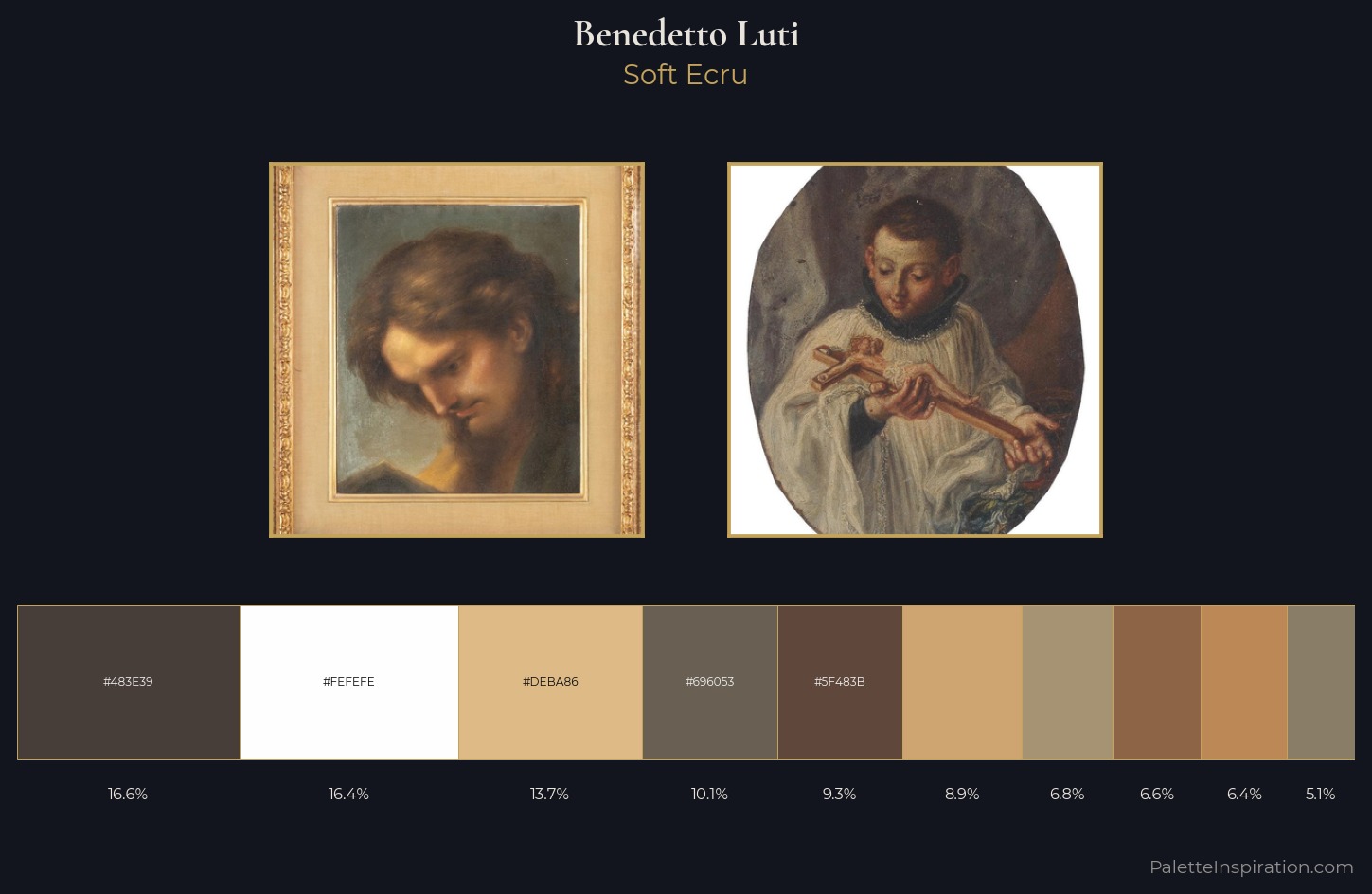 Benedetto Luti Palette 1 — Soft Ecru