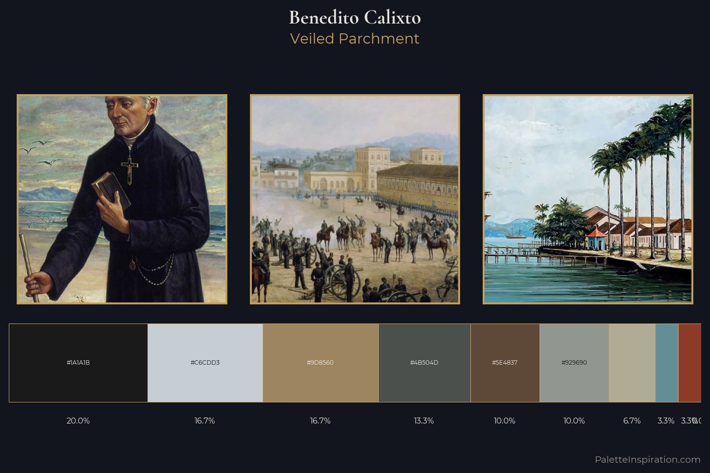 Benedito Calixto Master Palette — Veiled Parchment