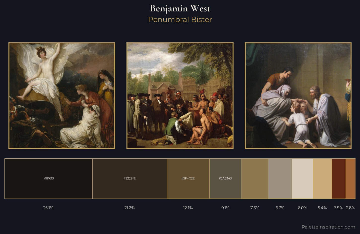 Benjamin West Palette 4 — Penumbral Bister