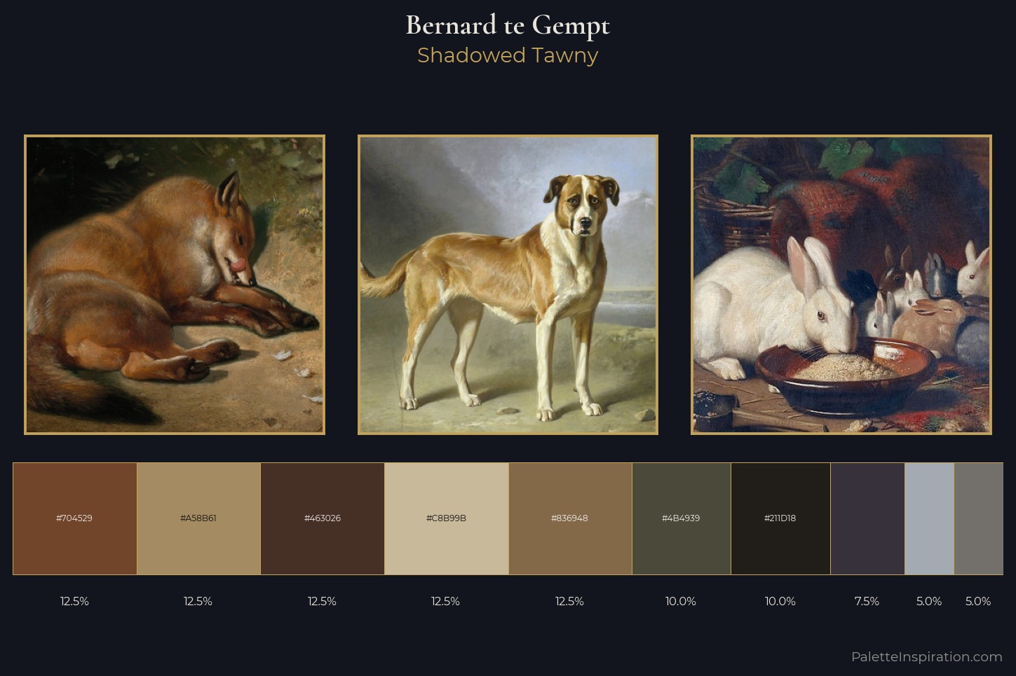 Bernard te Gempt Master Palette
