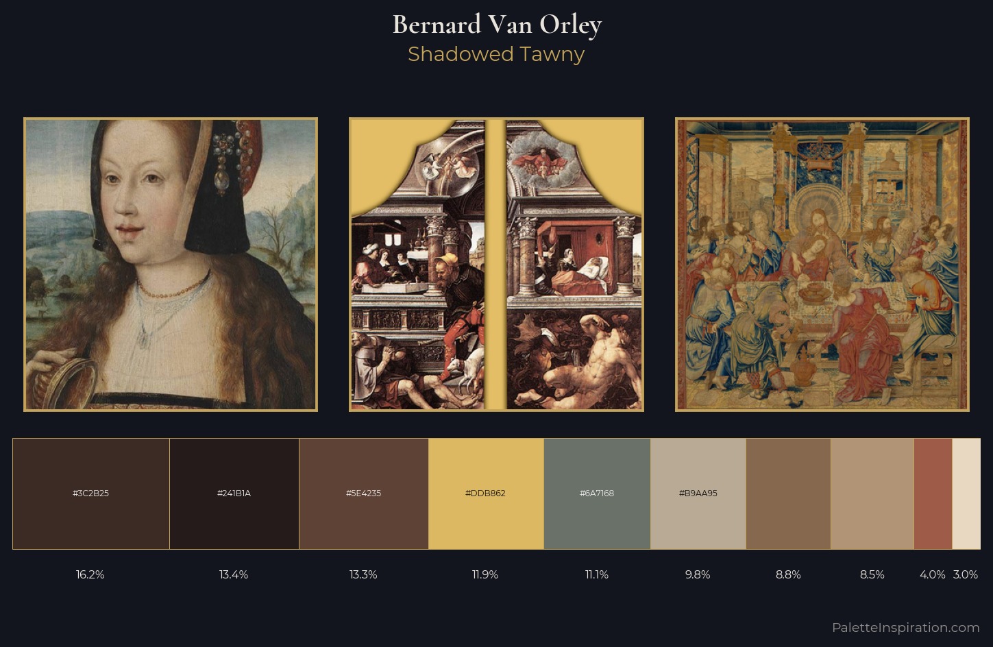 Bernard Van Orley Palette 2 — Shadowed Tawny