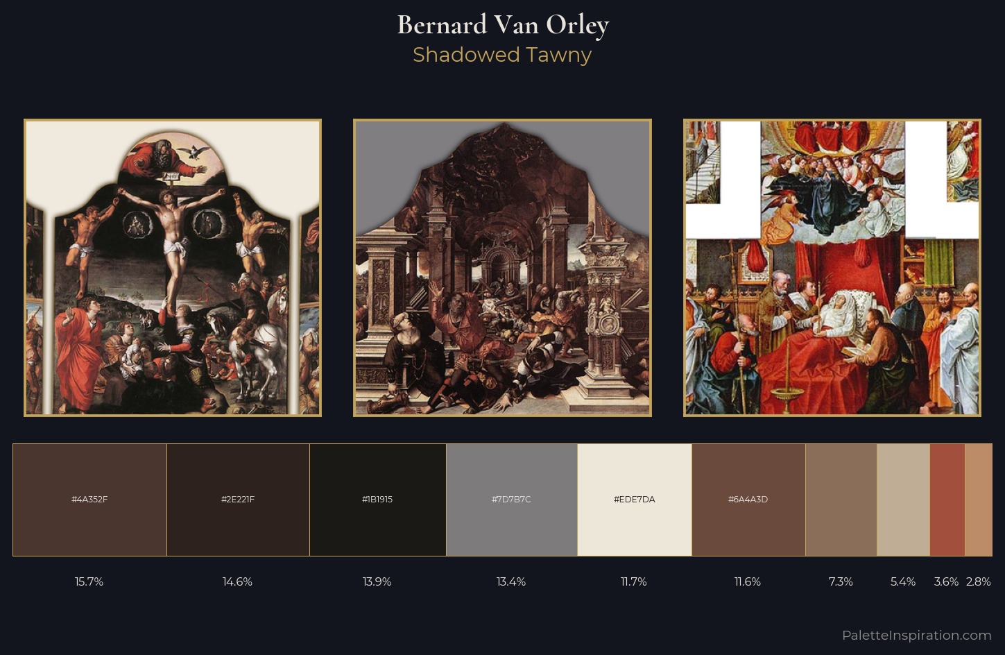 Bernard Van Orley Palette 6 — Shadowed Tawny