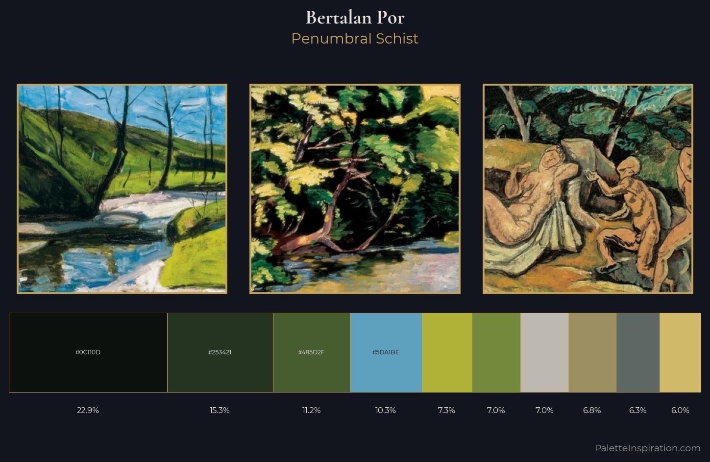 Bertalan Por Palette 3 — Penumbral Schist