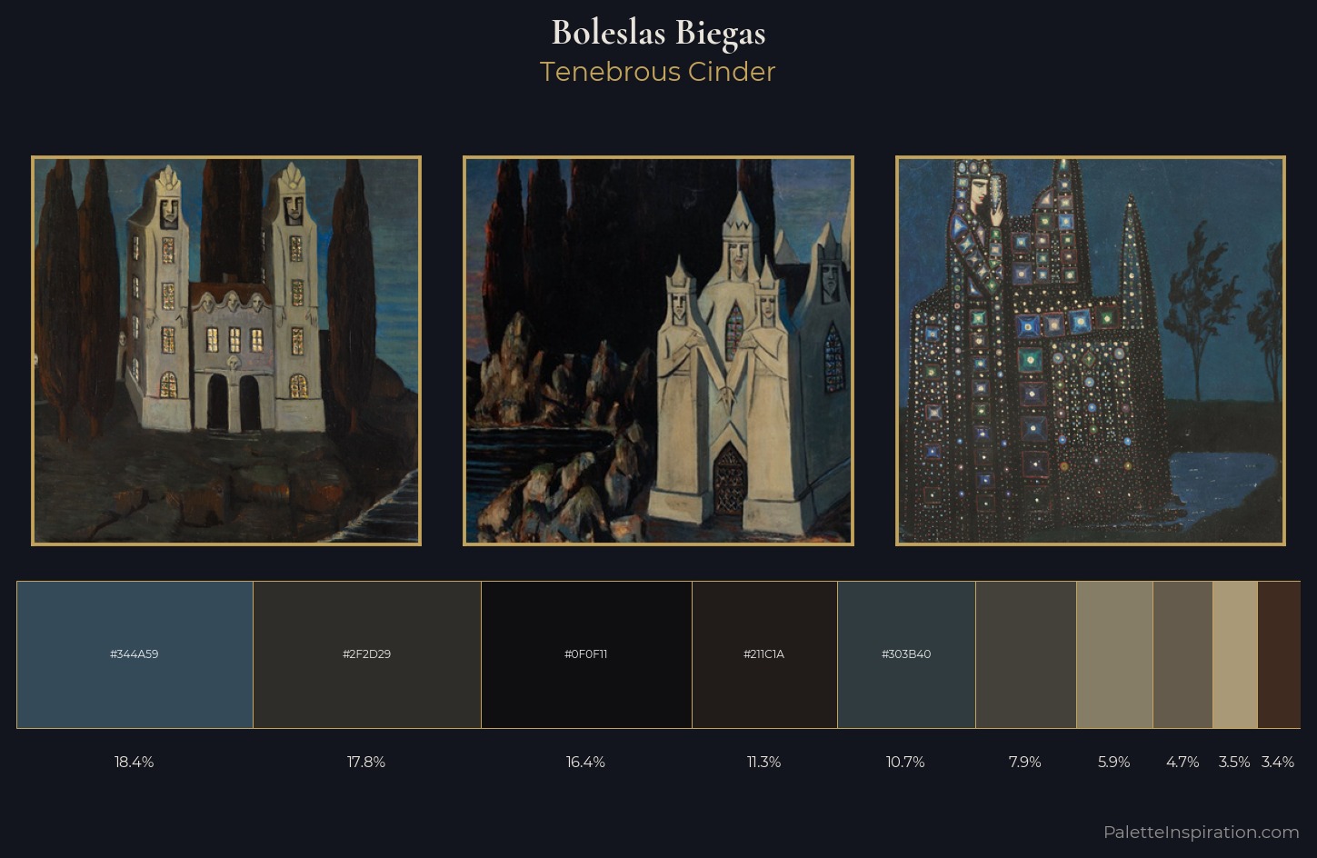 Boleslas Biegas Palette 2 — Tenebrous Cinder