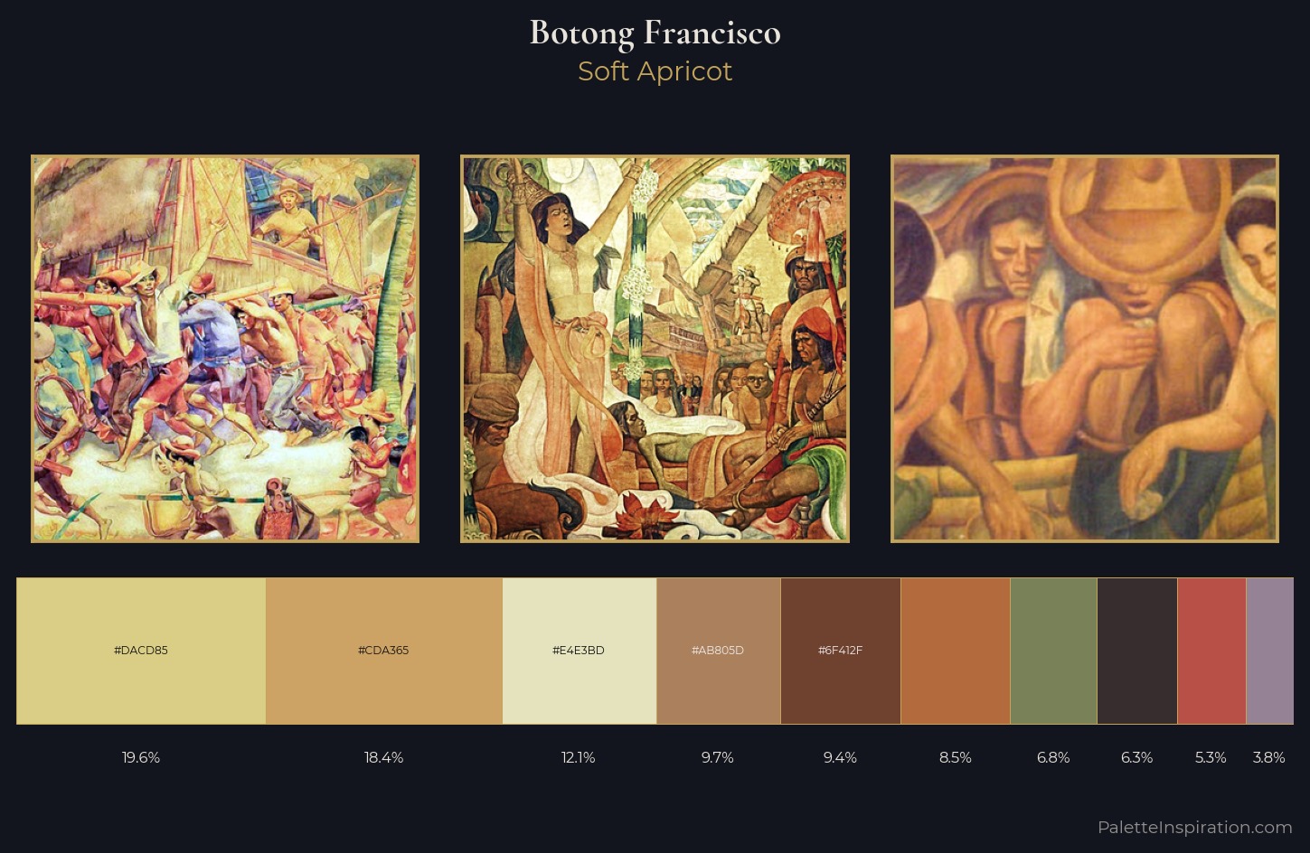 Botong Francisco Palette 1 — Soft Apricot