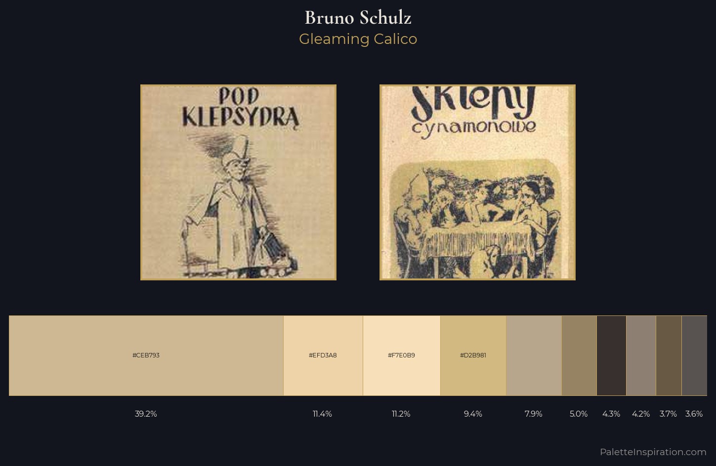 Bruno Schulz Palette 2 — Gleaming Calico