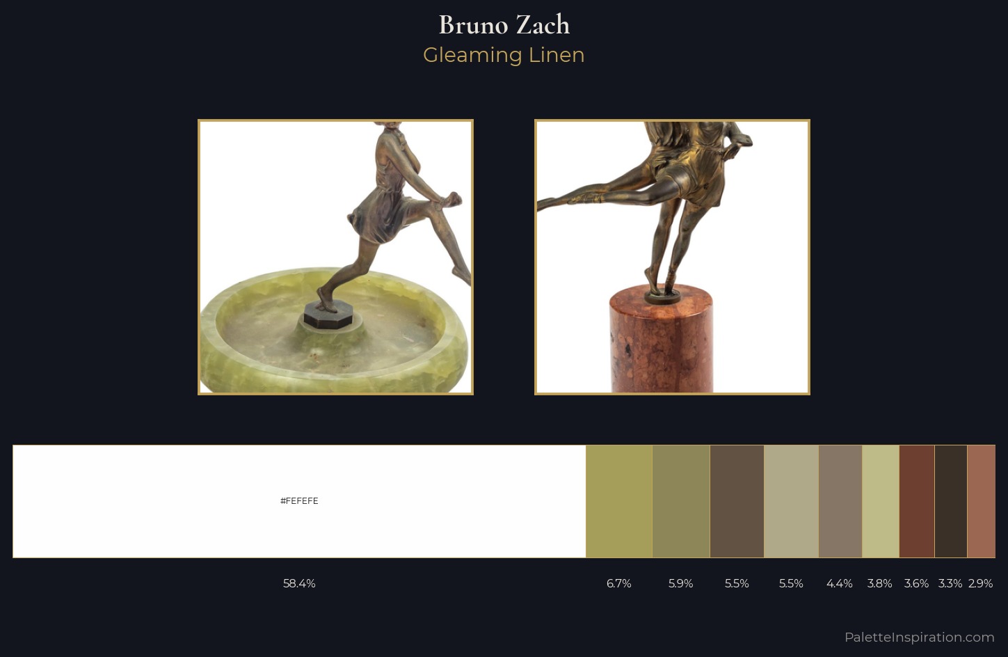 Bruno Zach Palette 1 — Gleaming Linen