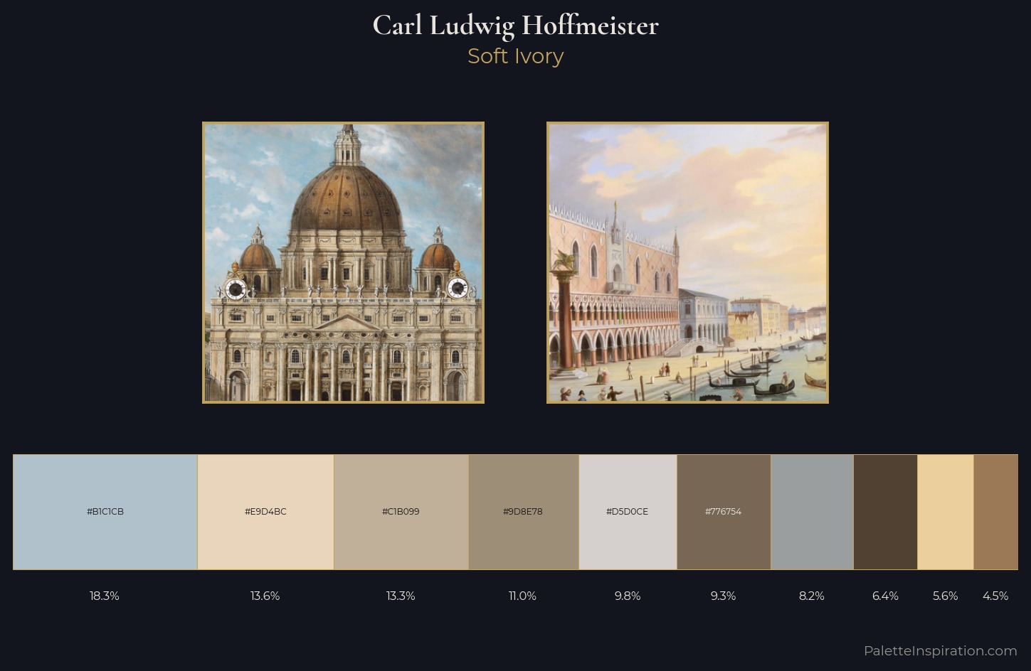 Carl Ludwig Hoffmeister Palette 1 — Soft Ivory