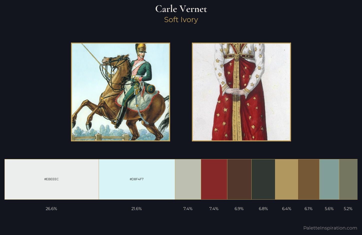 Carle Vernet Palette 5 — Soft Ivory
