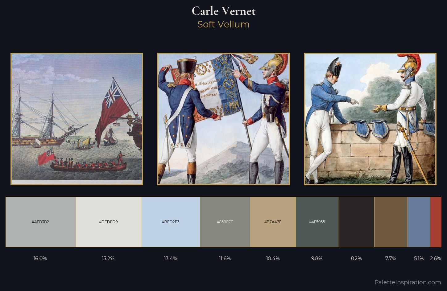 Carle Vernet Palette 8 — Soft Vellum