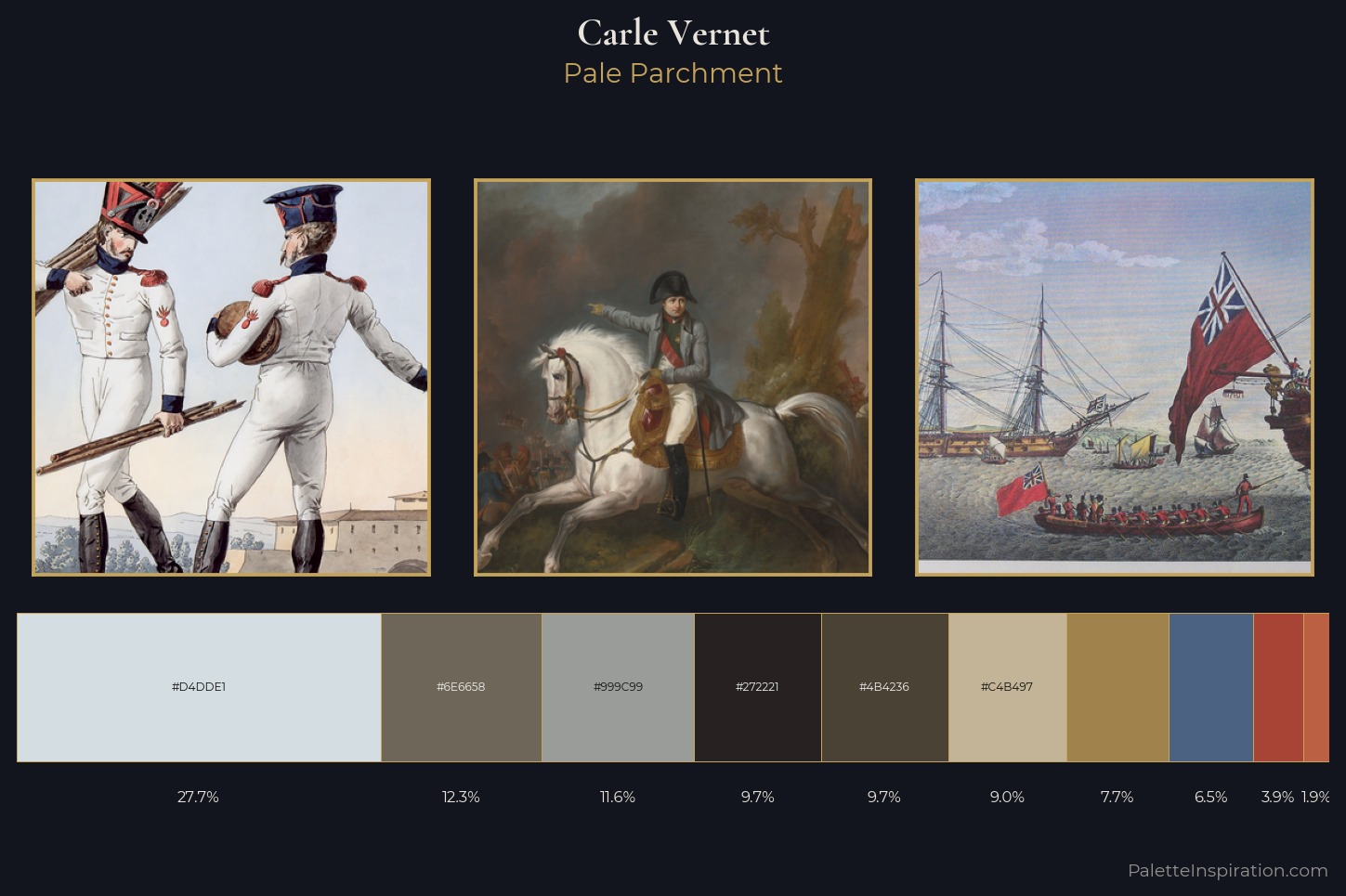 Carle Vernet Master Palette