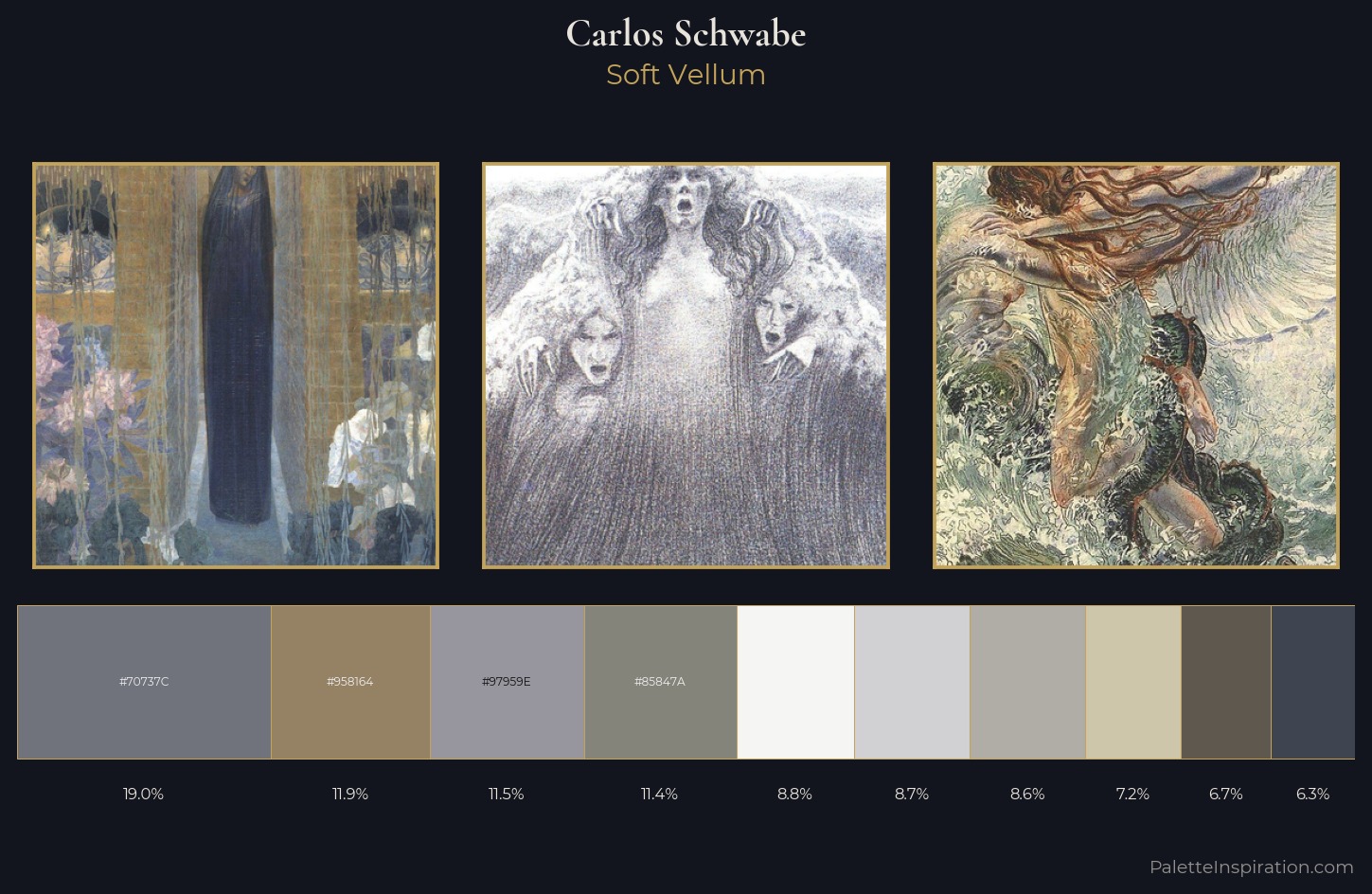 Carlos Schwabe Palette 1 — Soft Vellum