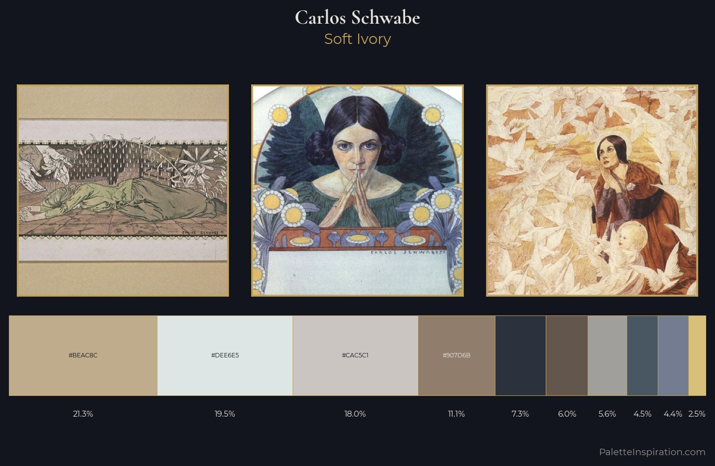 Carlos Schwabe Palette 4 — Soft Ivory