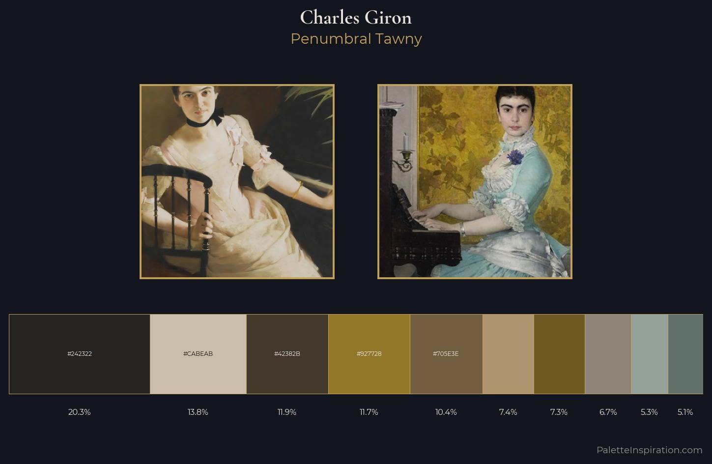 Charles Giron Palette 3 — Penumbral Tawny