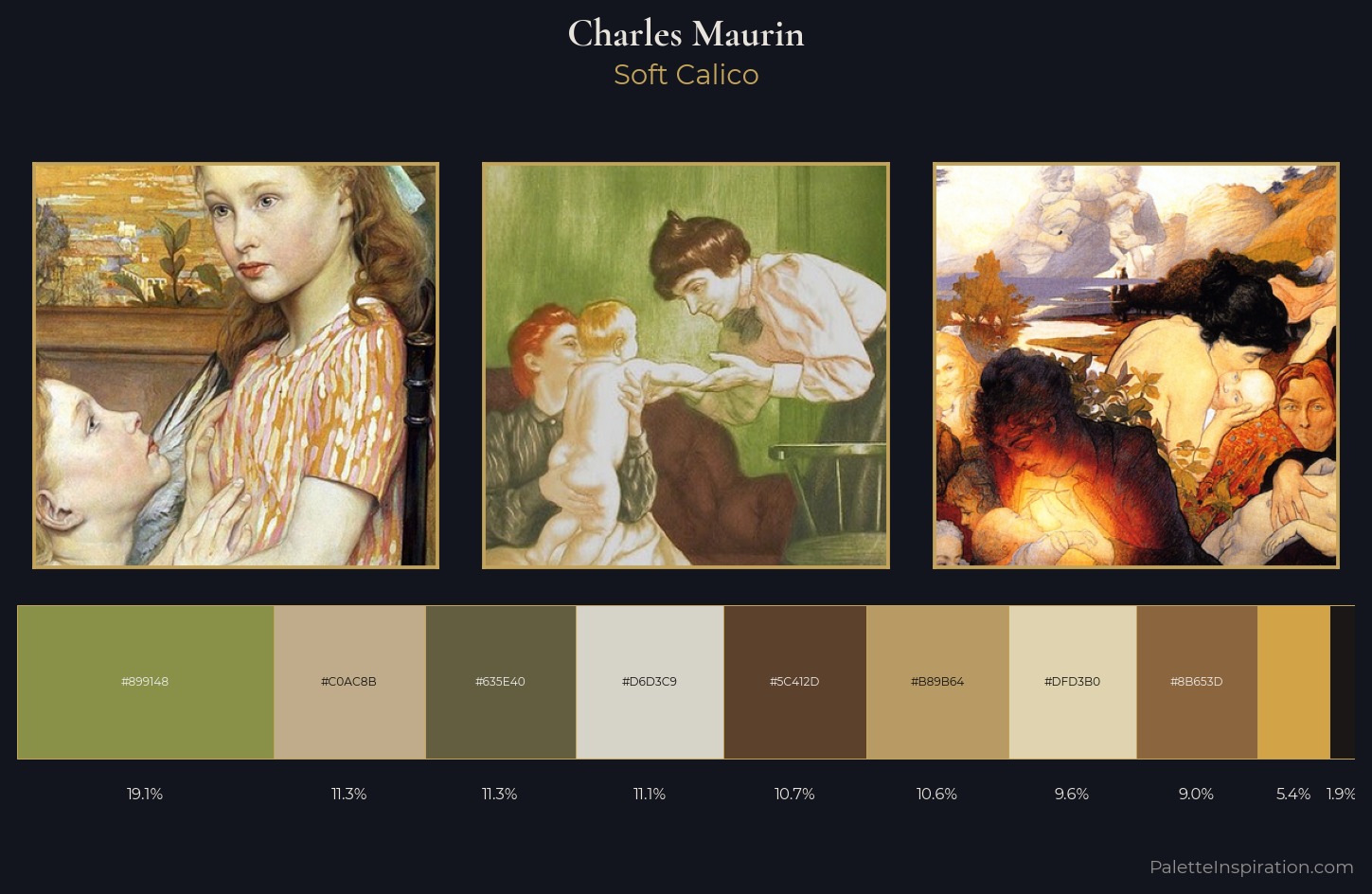 Charles Maurin Palette 2 — Soft Calico