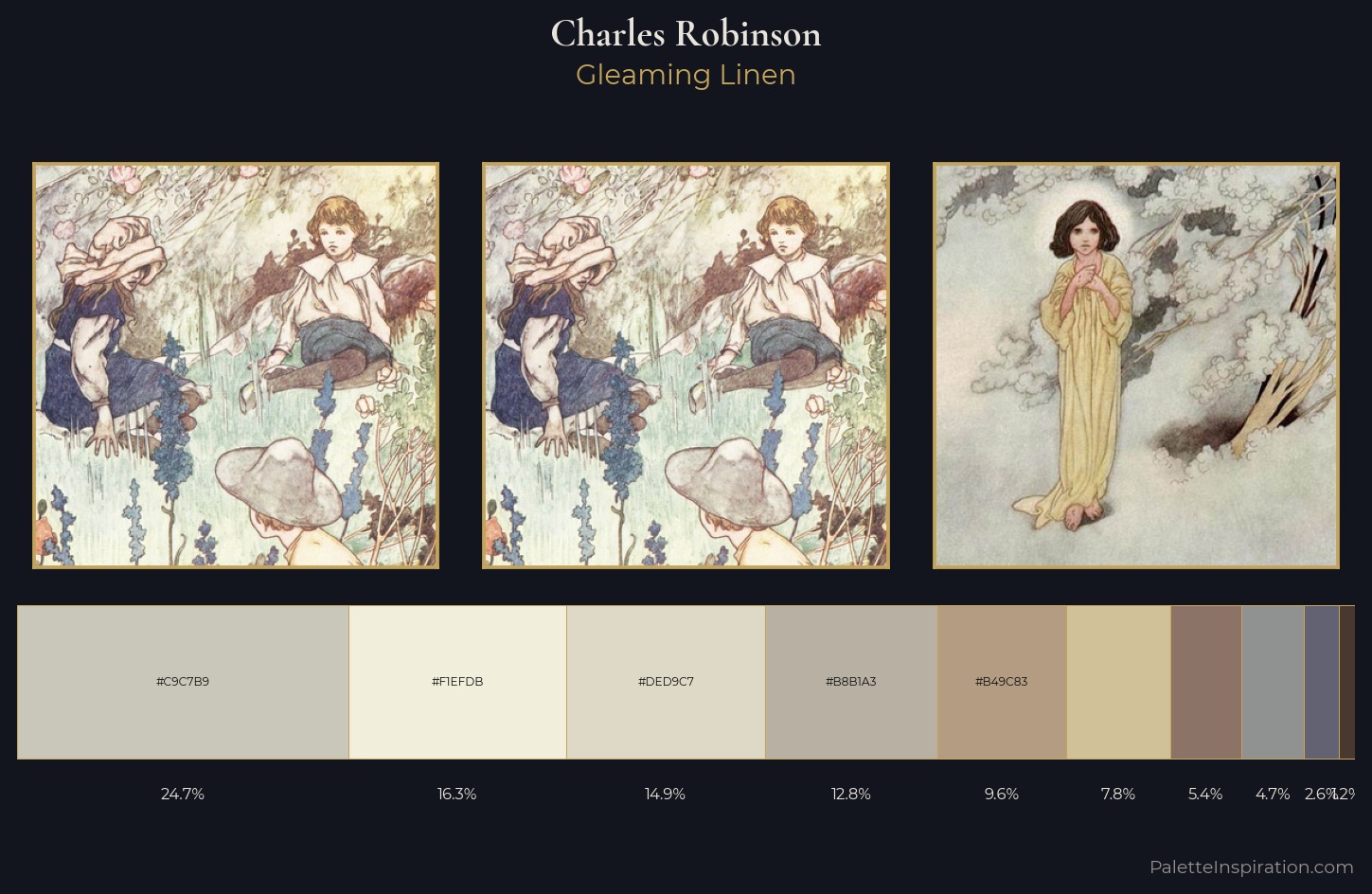 Charles Robinson Palette 1 — Gleaming Linen