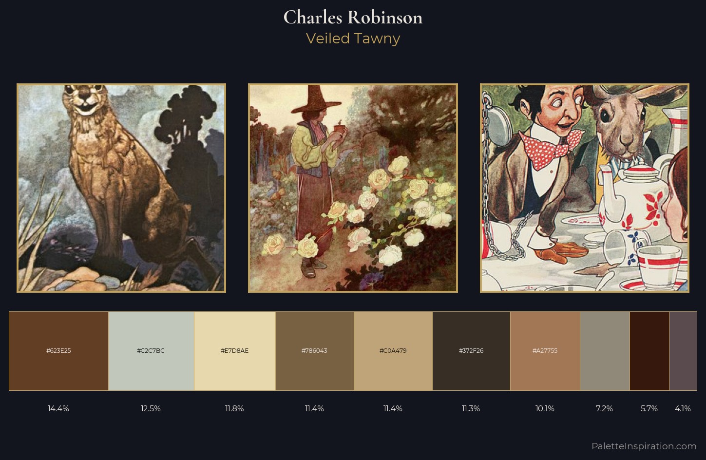 Charles Robinson Palette 6 — Veiled Tawny