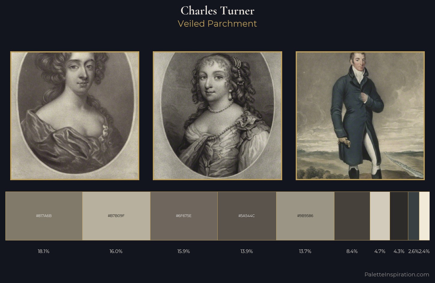 Charles Turner Palette 3 — Veiled Parchment