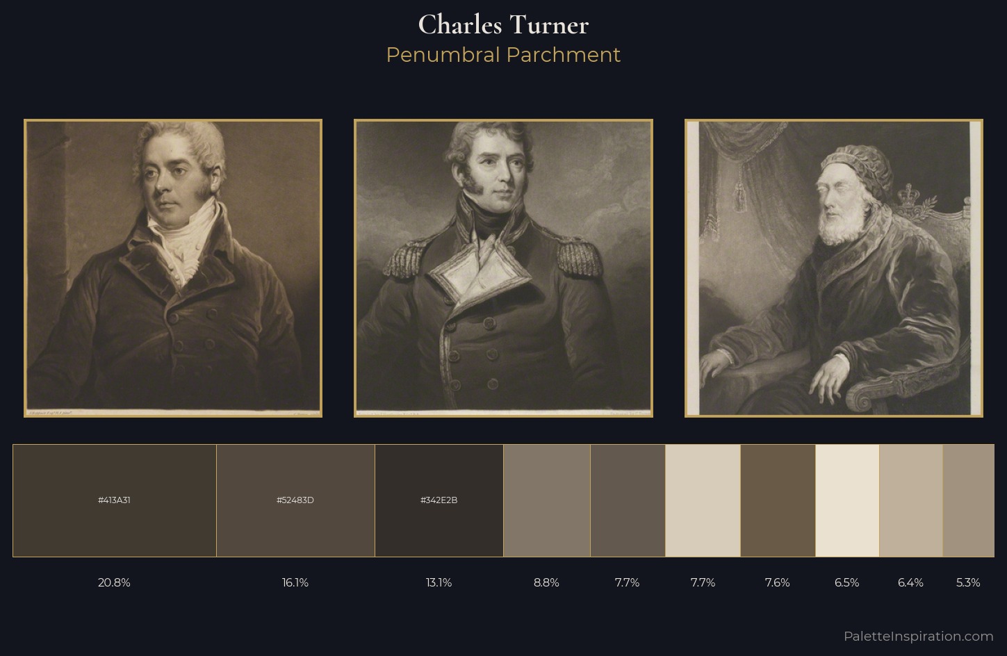 Charles Turner Palette 4 — Penumbral Parchment