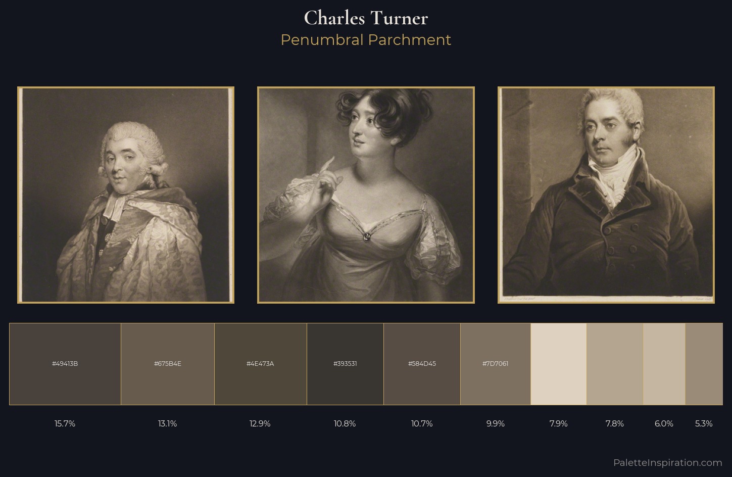 Charles Turner Palette 8 — Penumbral Parchment