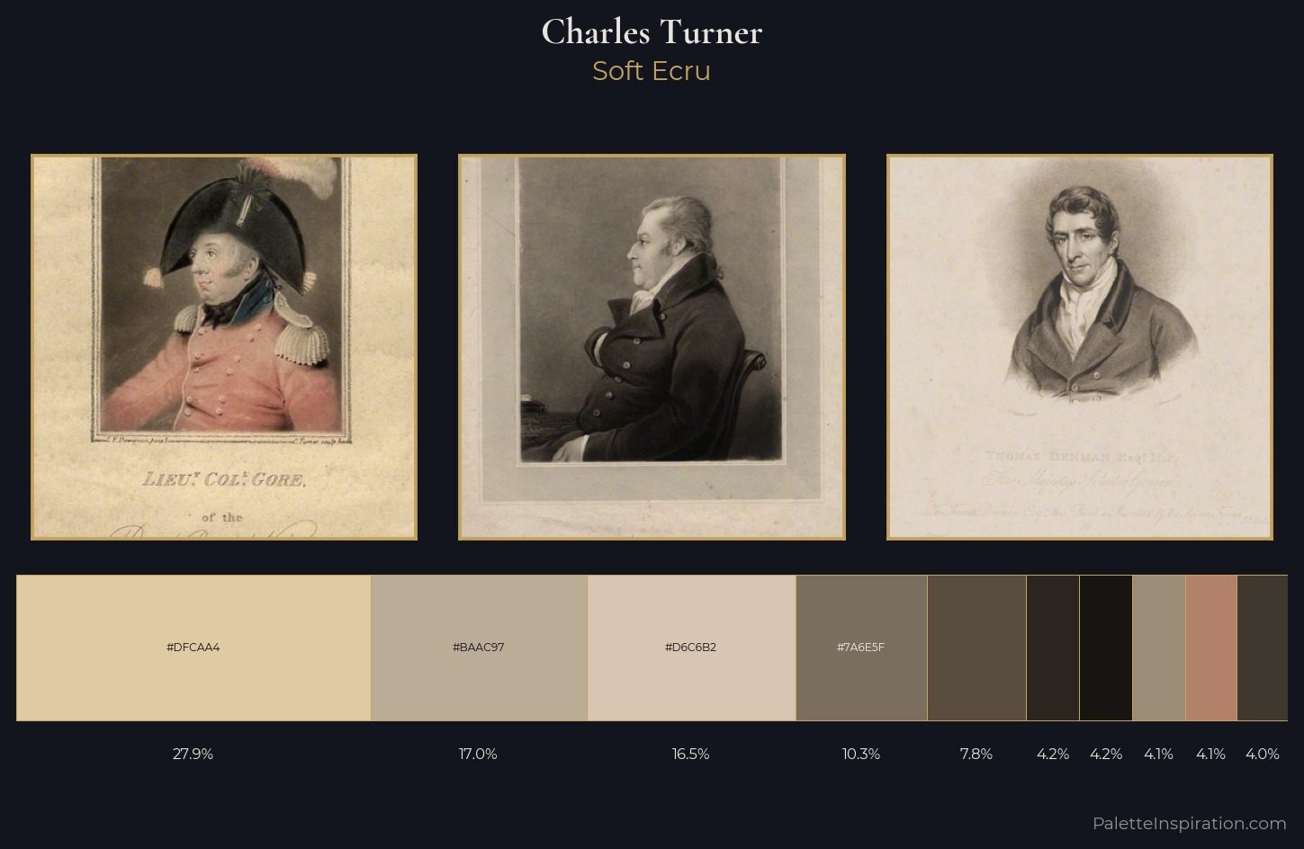 Charles Turner Palette 9 — Soft Ecru