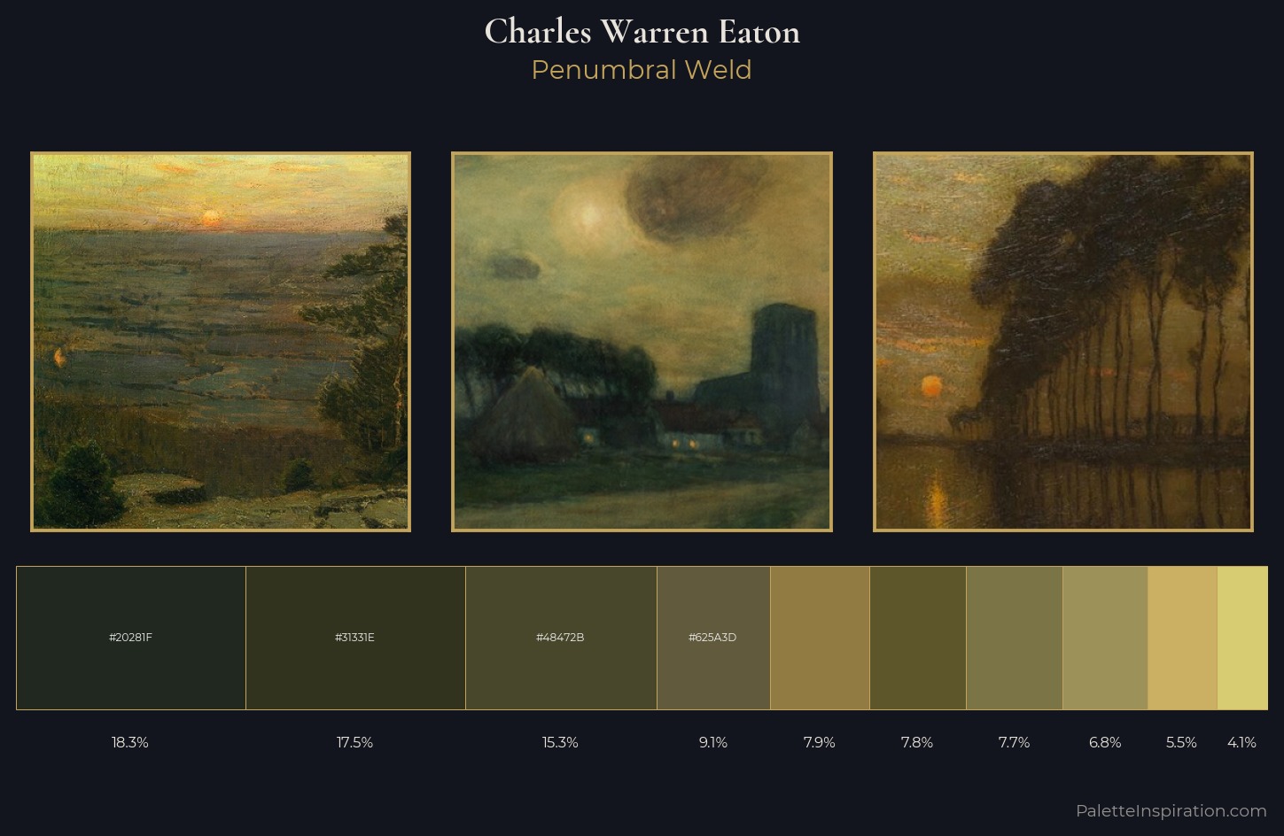 Charles Warren Eaton Palette 1 — Penumbral Weld