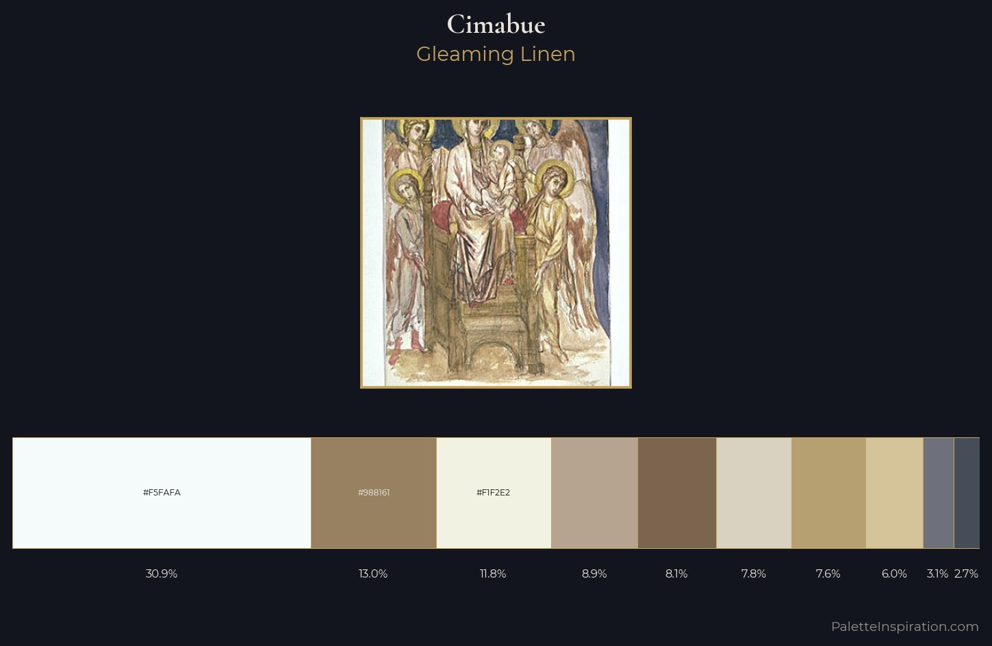 Cimabue Palette 1 — Gleaming Linen